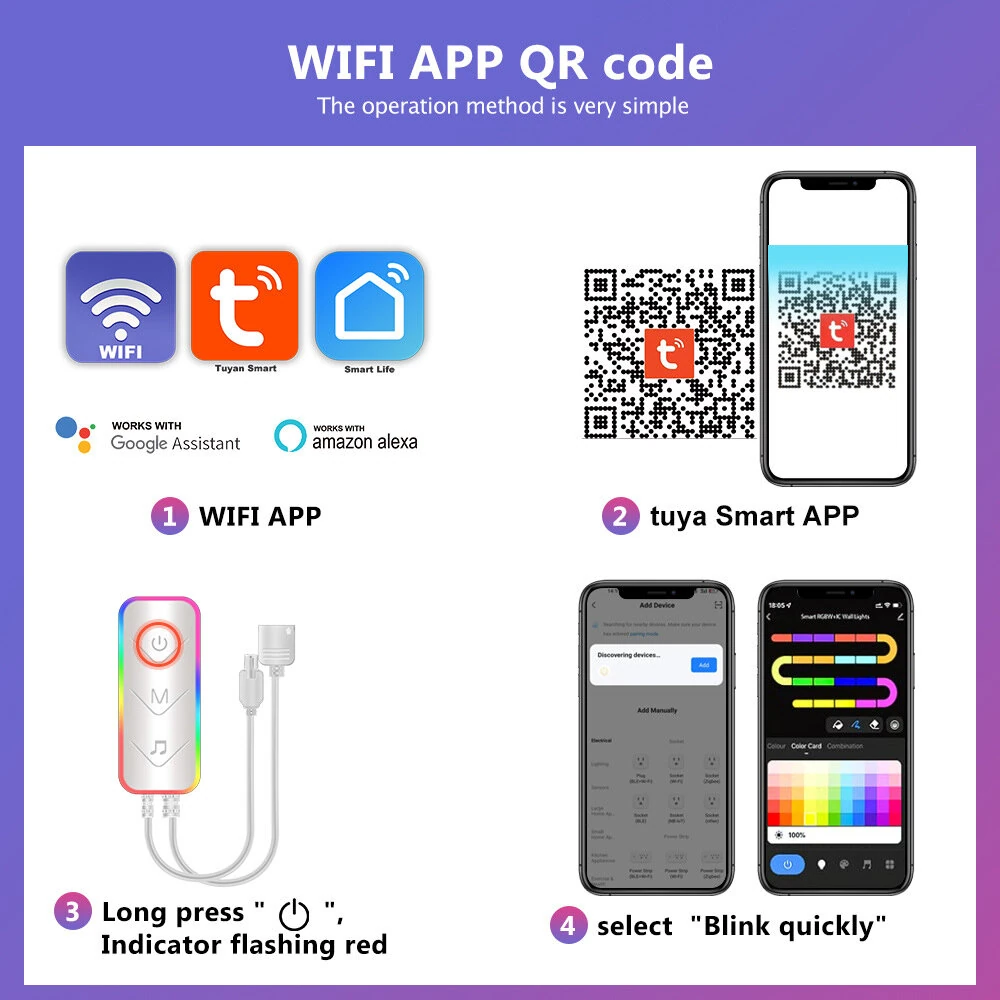 (image for) LIXINCORDA Smart RGBIC LED Triangle Light Panels Music Sync APP/Remote/Voice Control With Alexa & Google Wall Art & Room Decor